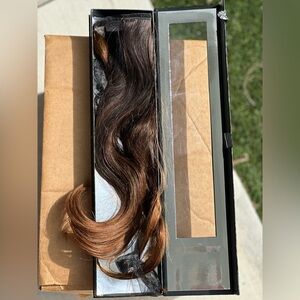 Bellami Human Hair Brown Ombre Hair Ponytail